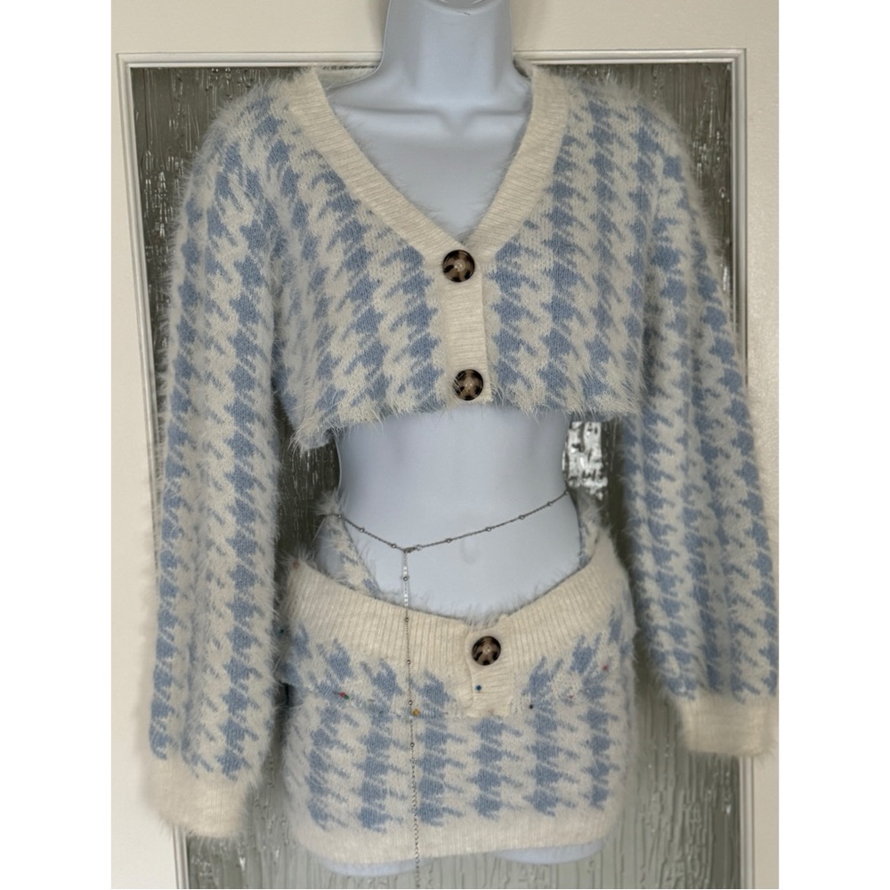Blue and Cream Micro Mini Set